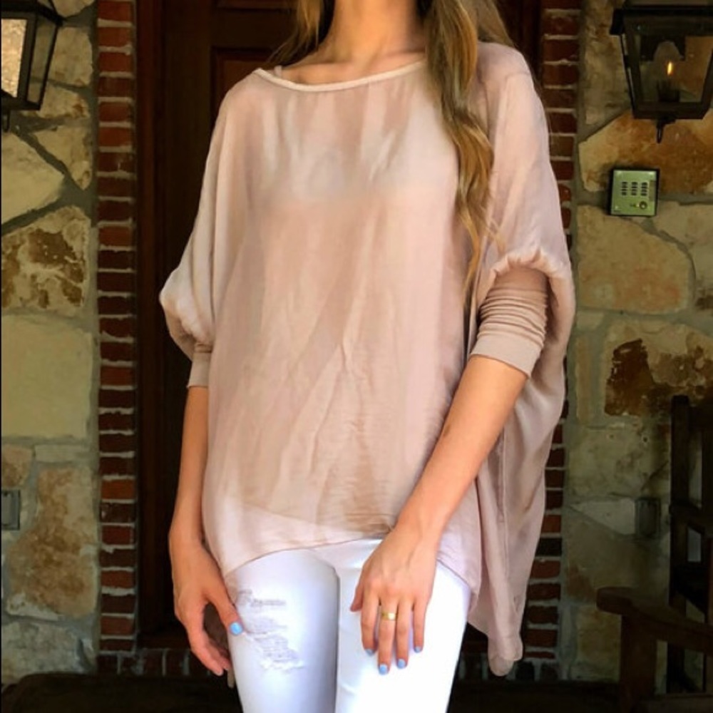 Ombré Silk Tunic